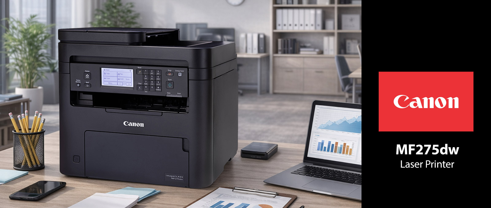 Canon MF275dw | قیمت به روز جدیدترین پرینترهای لیزری و جوهر افشان از برندهای معتبر در آترامارت